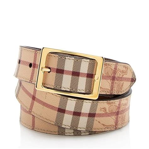 burberry check belt|Burberry original belt.